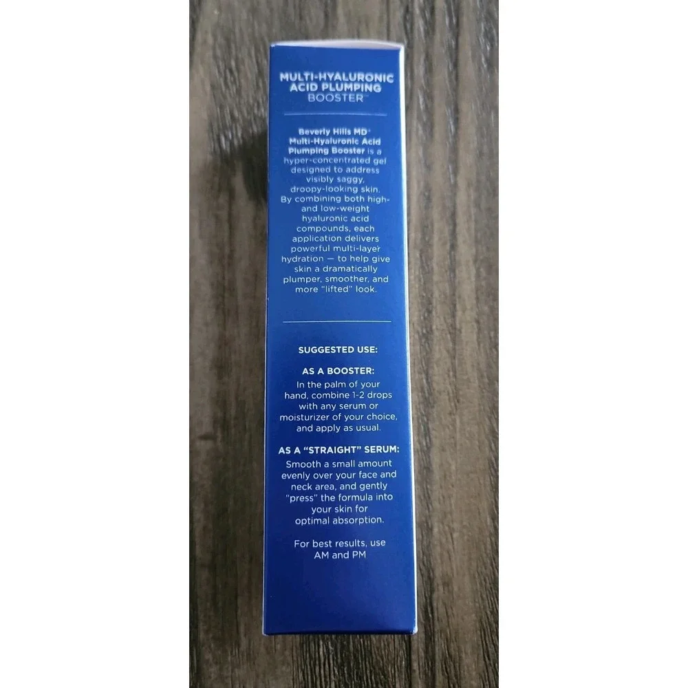 Beverly Hills MD Multi-Hyaluronic Acid Plumping Booster  1 Fl Oz 30 ml